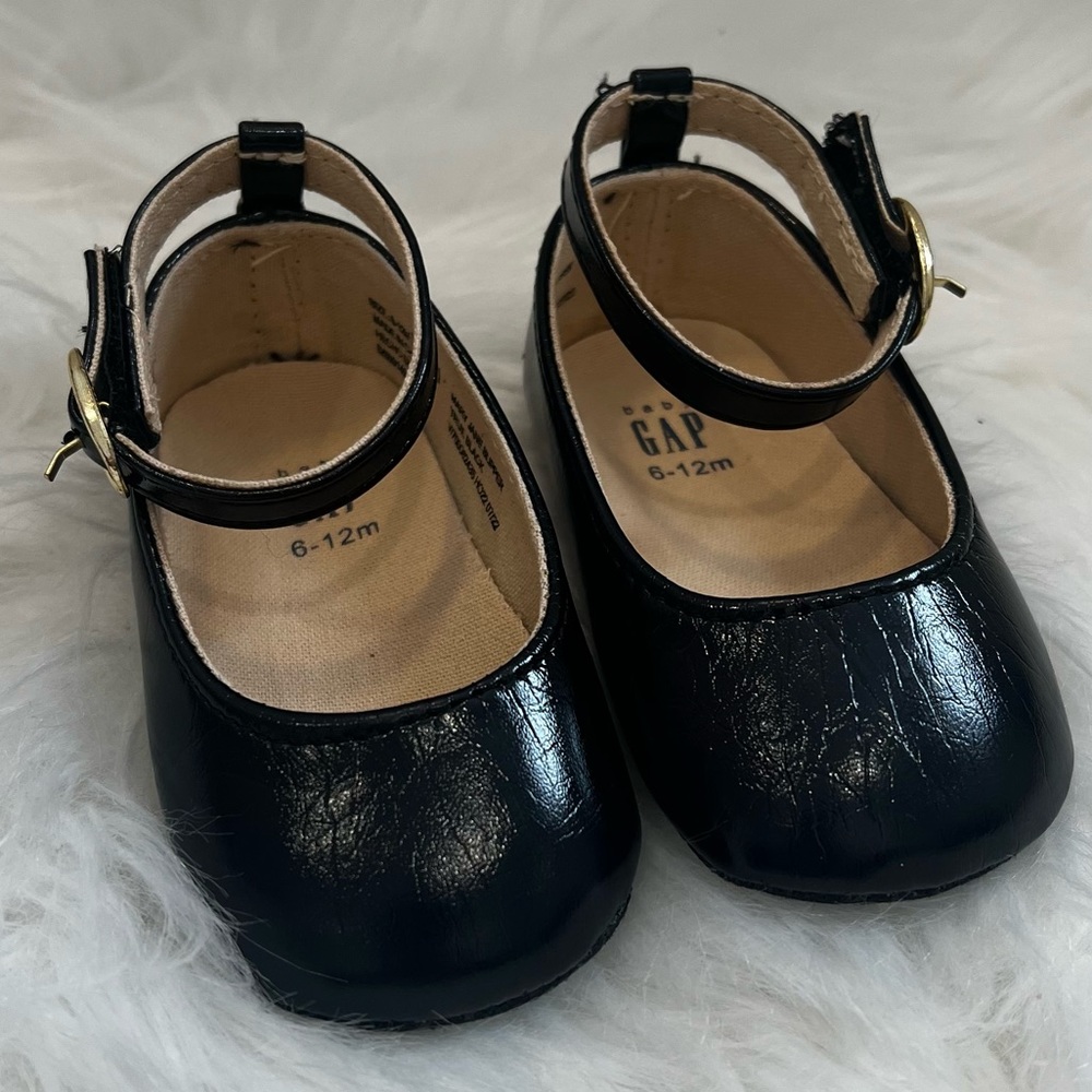 *SOLD* Baby Gap Ballerina Style Flats Slippers Shoes 6-12 months